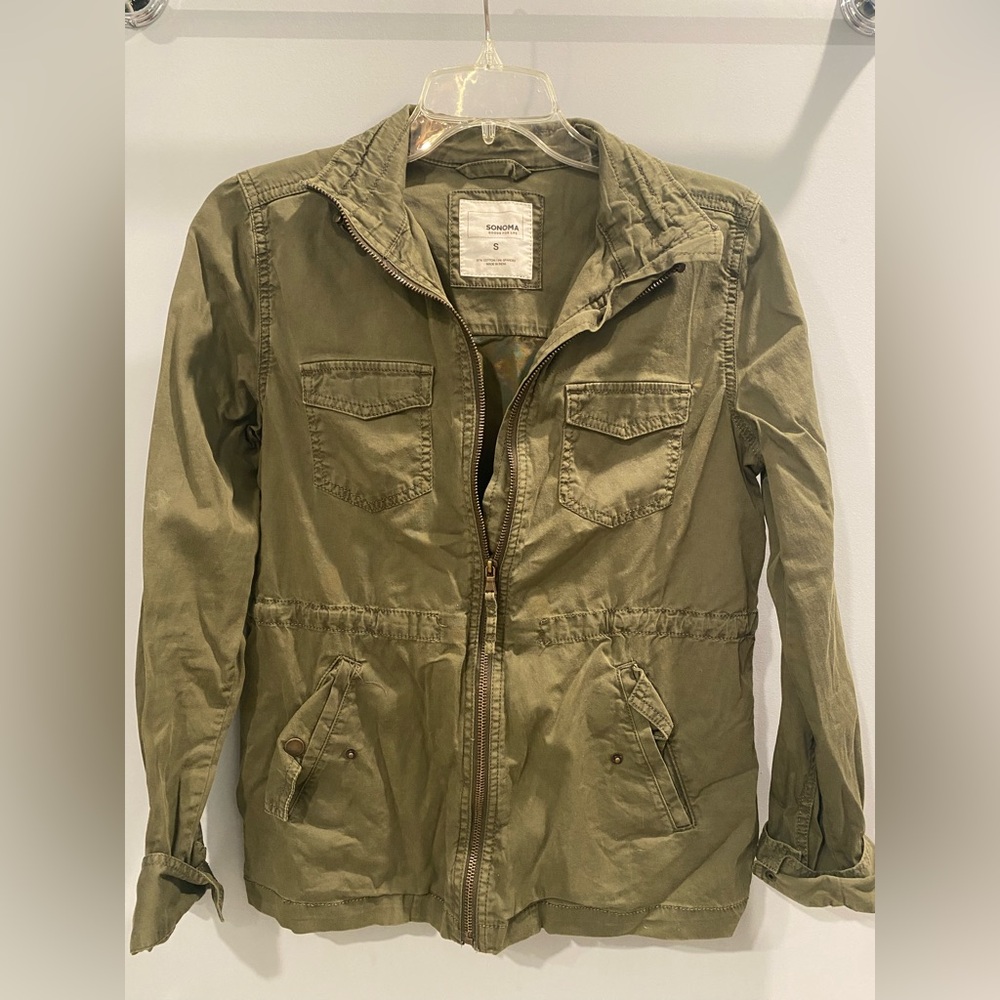 Sonoma Khaki Green Utility Jacket